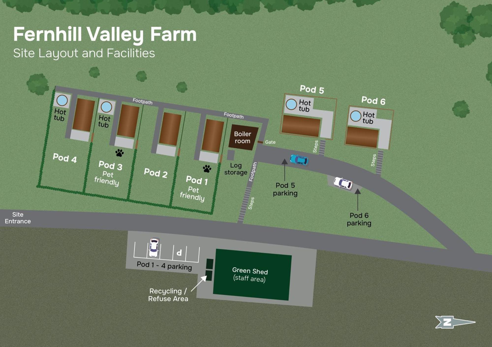 Parque de Campismo Fernhill Valley Farm Blaencwm